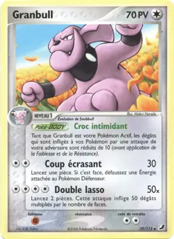 Granbull 39/115 — Unseen Forces / Unseen Forces Unown Collection