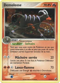 Demolosse 7/115 — Unseen Forces / Unseen Forces Unown Collection