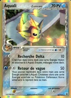 Aquali δ 18/113 — Delta Species