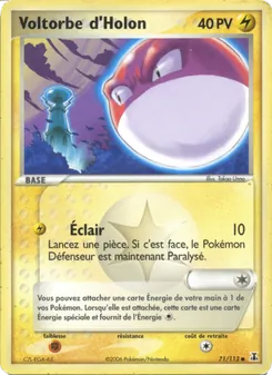 Voltorbe d'Holon 71/113 — Delta Species
