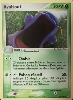Avaltout 11/100 — Crystal Guardians