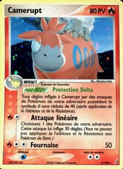 Camérupt 3/100 — Crystal Guardians