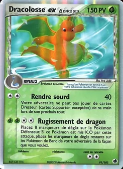 Dracolosse ex δ 91/101 — Dragon Frontiers