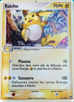 Raichu 12/108 — Power Keepers
