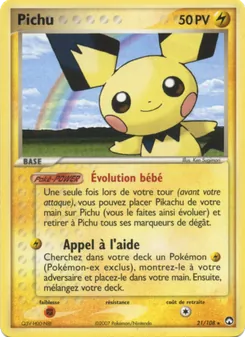 Pichu 21/108 — Power Keepers