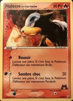 Malosse de Team Magma 35/95 — Team Magma vs Team Aqua