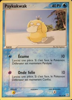 Psykokwak 44/95 — Team Magma vs Team Aqua
