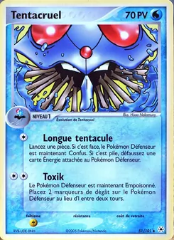 Tentacruel 51/101 — Hidden Legends