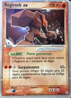Regirock ex 98/101 — Hidden Legends