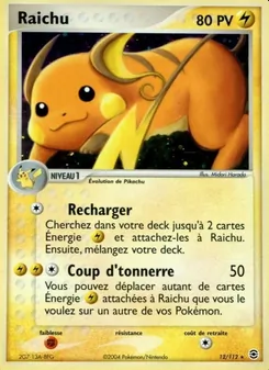Raichu 12/112 — FireRed & LeafGreen