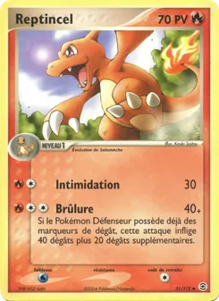 Reptincel 31/112 — FireRed & LeafGreen