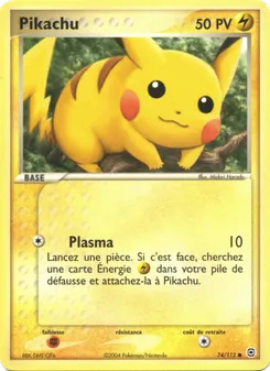 Pikachu 74/112 — FireRed & LeafGreen