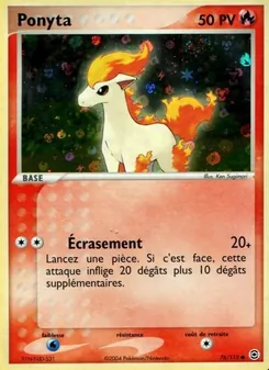 Ponyta 76/112 — FireRed & LeafGreen