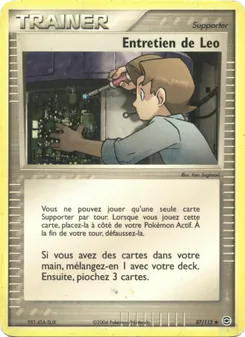 Entretien de Leo 87/112 — FireRed & LeafGreen