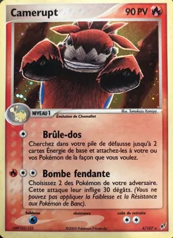Camérupt 4/107 — Deoxys