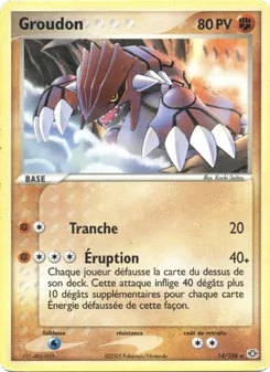 Groudon 14/106 — Emerald
