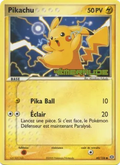 Pikachu 60/106 — Emerald