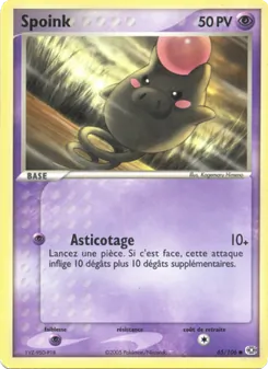 Spoink 65/106 — Emerald