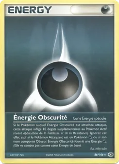 Énergie Obscurité 86/106 — Emerald