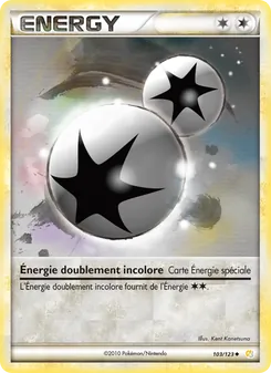 Énergie doublement incolore 103/123 — HeartGold SoulSilver