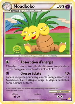Noadkoko 18/123 — HeartGold SoulSilver