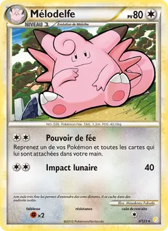 Mélodelfe 3/123 — HeartGold SoulSilver