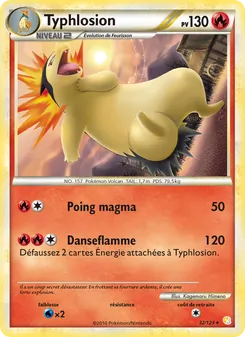 Typhlosion 32/123 — HeartGold SoulSilver