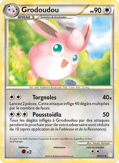 Grodoudou 56/123 — HeartGold SoulSilver