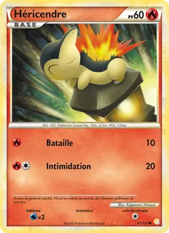 Héricendre 61/123 — HeartGold SoulSilver