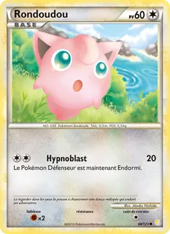 Rondoudou 68/123 — HeartGold SoulSilver
