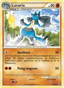 Lucario 19/95 — Unleashed