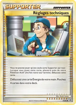 Réglages techniques 75/95 — Unleashed
