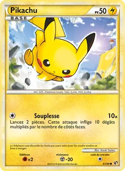 Pikachu 61/90 — Undaunted