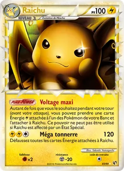 Raichu 83/90 — Undaunted