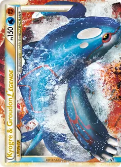 Kyogre & Groudon LÉGENDE 87/90 — Undaunted