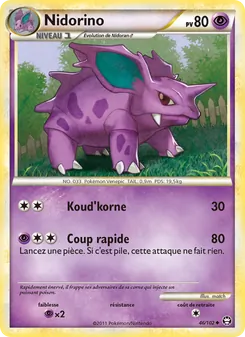Nidorino 46/102 — Triumphant