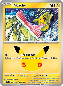 Pikachu 032/128 — 30th Celebration / 30th Classic Collection