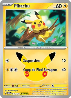 Pikachu 041/128 — 30th Celebration / 30th Classic Collection