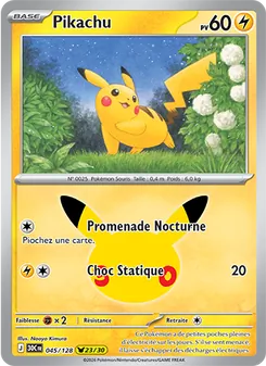 Pikachu 045/128 — 30th Celebration / 30th Classic Collection