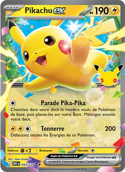 Pikachu-ex 053/128 — 30th Celebration / 30th Classic Collection