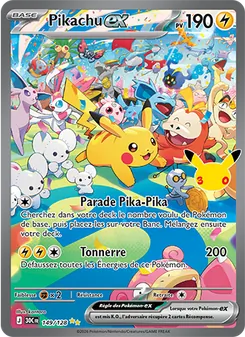Pikachu-ex 149/128 — 30th Celebration / 30th Classic Collection