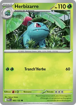 Herbizarre 002/132 — Mega Evolution