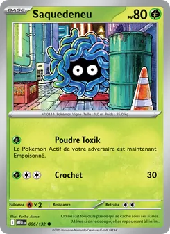 Saquedeneu 006/132 — Mega Evolution
