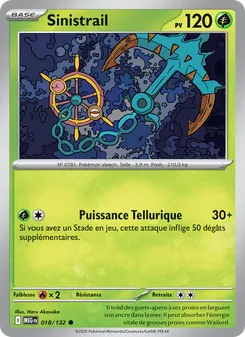 Sinistrail 018/132 — Mega Evolution