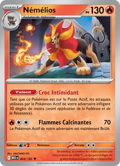 Némélios 024/132 — Mega Evolution