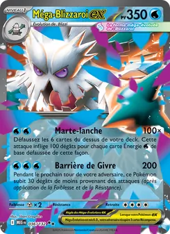 Méga-Blizzaroi-ex 036/132 — Mega Evolution
