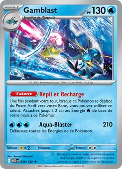 Gamblast 038/132 — Mega Evolution