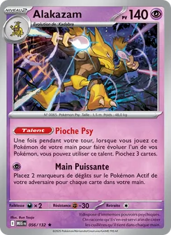 Alakazam 056/132 — Mega Evolution