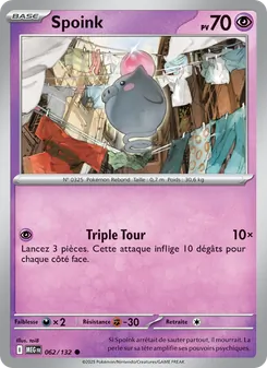 Spoink 062/132 — Mega Evolution