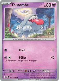 Toutombe 065/132 — Mega Evolution